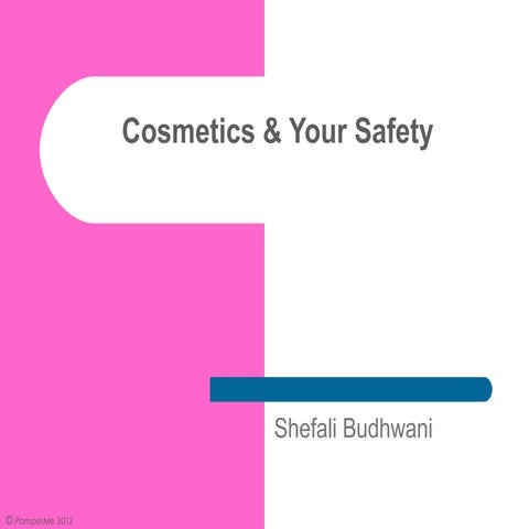 Cosmetics & your safety