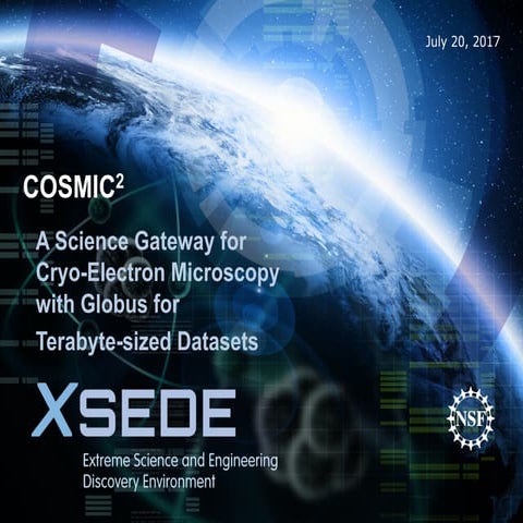 Cryo-EM Science Gateway for Big Data