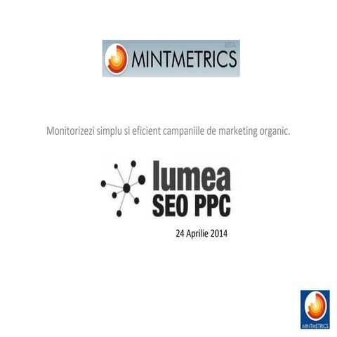 Cosmin Daraban - Prezentare MintMetrics