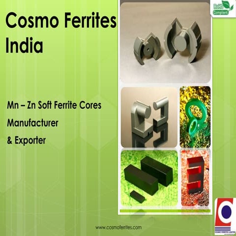 Cosmo Ferrites Limited, India | PDF