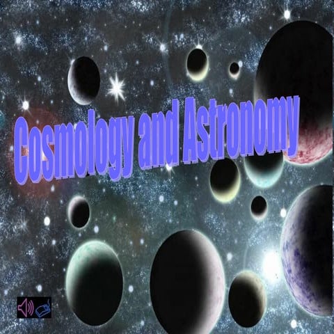 Cosmology And Astronomy