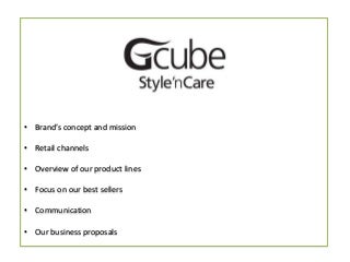GCube brand presentation