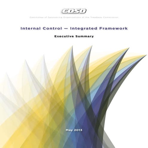 Coso internal control frameword executive summary_2013