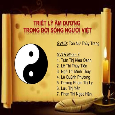 triết lý âm dương trong đời sống người Việt