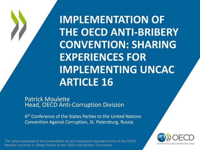 Implementation of the OECD Anti-Bri...
