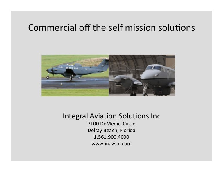 Commercial Off the Shelf Solutions