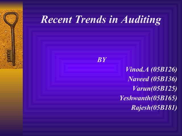 Cost Audit