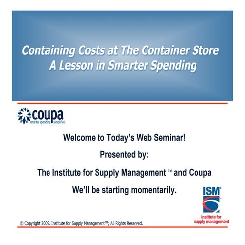 Cost containment | PPTX