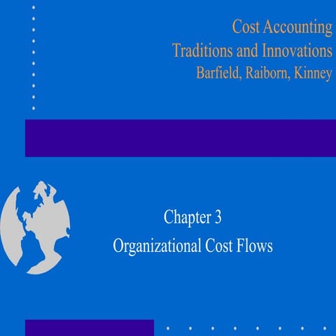 organizational cost flows