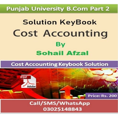 Cost acccounting solution keybook sohail afzal