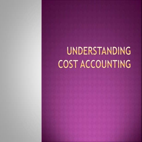 Cost accounting bba fri