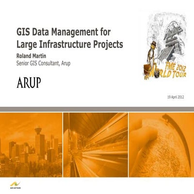 GIS Data Management for Large Infrastructure Projects