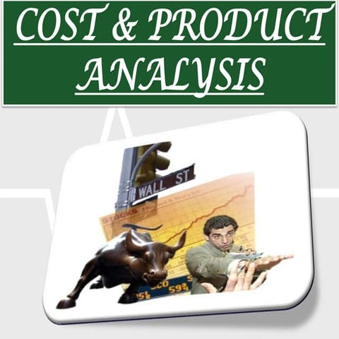 Cost analysis