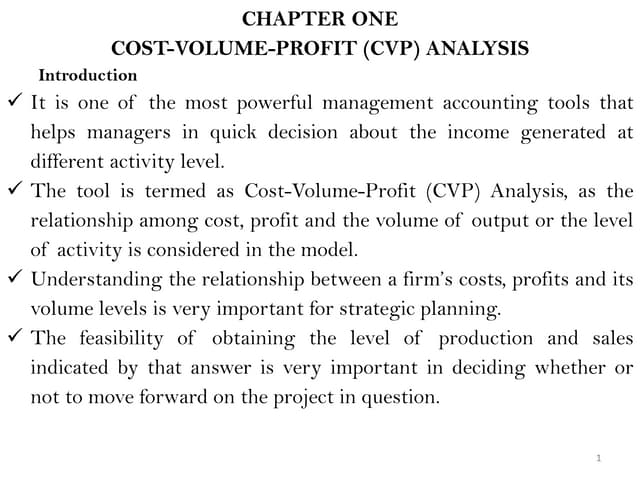Cost And Management Accounting Ii Chapter 1 Pdf Cost And Management Accounting Ii Chapter 1 Pdf