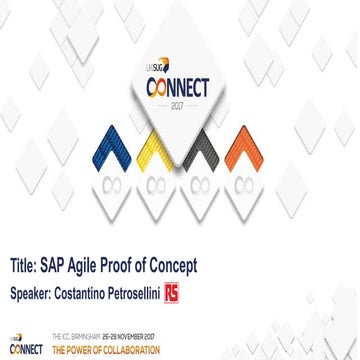 SAP agile proof of concept