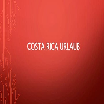 Costa rica | PPTX