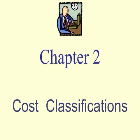 Cost classification