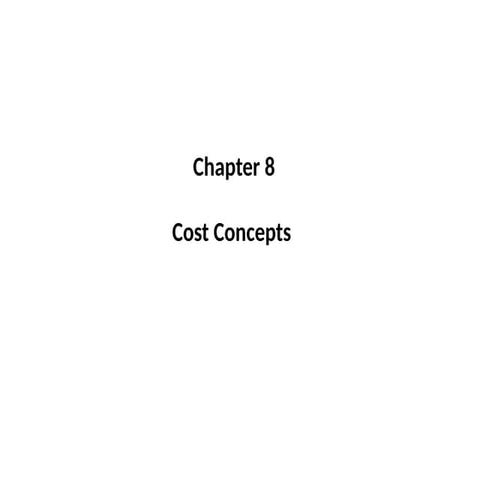 Cost Concepts in depth knowledge to .ppt