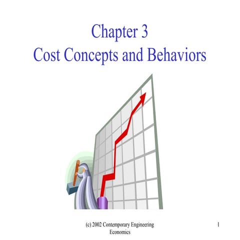 Cost concepts and behaviors
