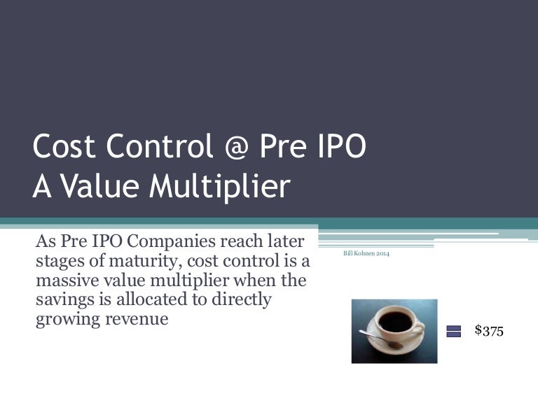How to value stock options pre-ipo