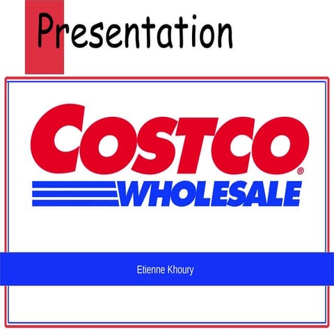Costco Powerpoint Presentation