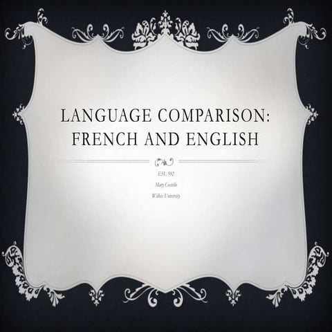 Language Comparison