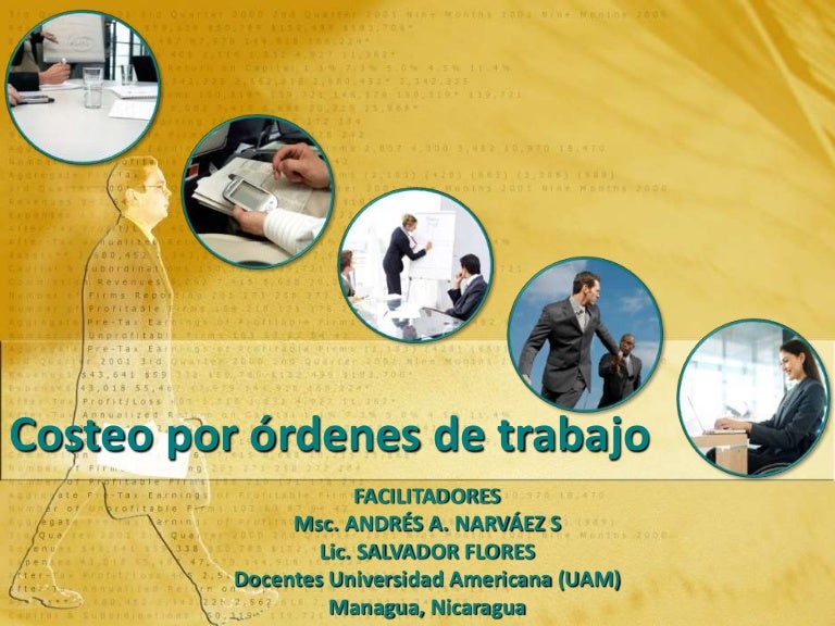 Costeo por órdenes de trabajo