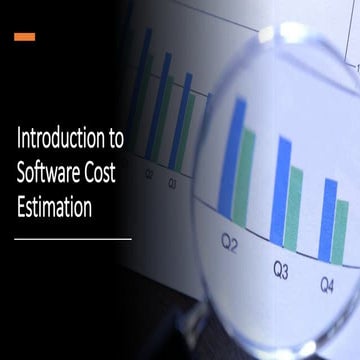 Cost estimation
