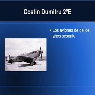 Los aviones años sesenta