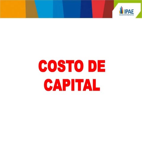 Costo de Capital