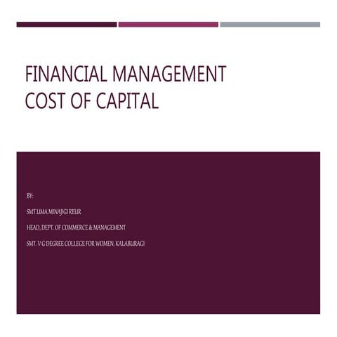 Cost of Debt Capital problems kd