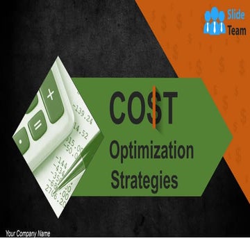 Cost Optimization Strategies Powerpoint Presentation Slides