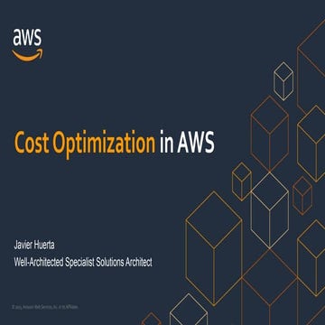 Optimización de costos en migraciones a la nube AWS