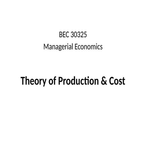 cost_production micro economics chapter theory of production
