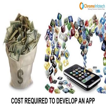 COST REQUIRED TO DEVELOP AN APP