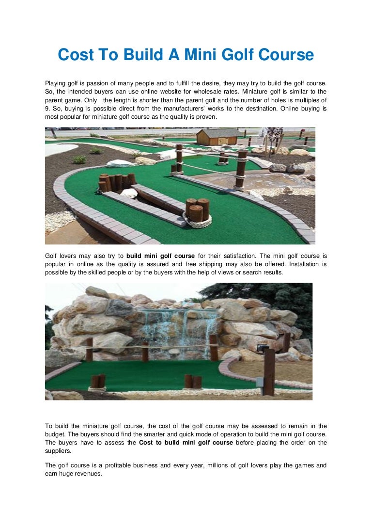 miniature golf course builders mini golf course ideas mini golf d…