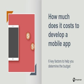 How much does it cost to develop an app? - The million dollar question