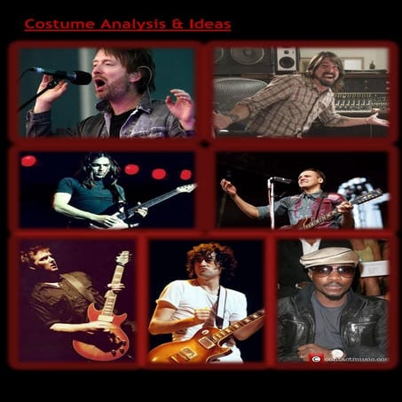 Costume Analysis & Ideas