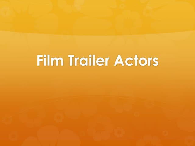 Costume and location pppt