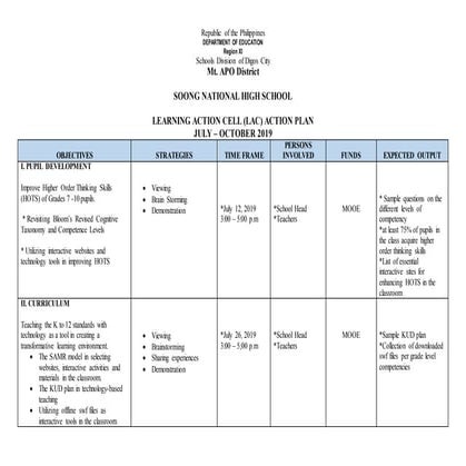 Cot lac-action-plan2019