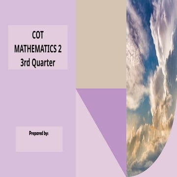 COT-mathematics for grade 2 for 3rd quarterquarter.pptx