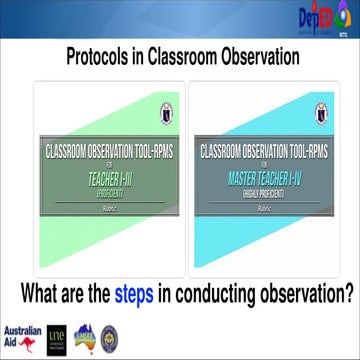 COT-RPMS-Protocols Steps in Conducting Observation T1.pptx