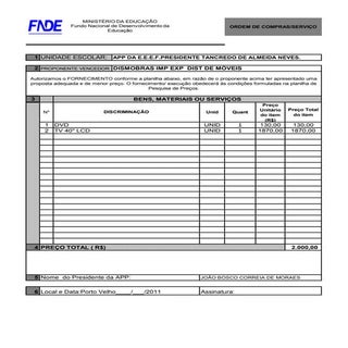 Cotação.ordemdecompra.verificação.tv