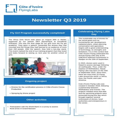 Morocco Flying Labs Newsletters 2019 | PDF