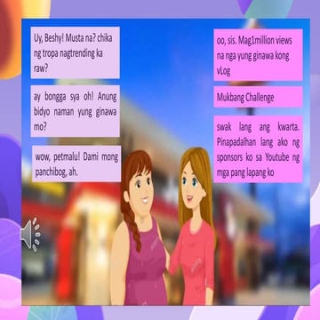 COT FILIPINO 8 mga salitang impormal sa komunikasyon