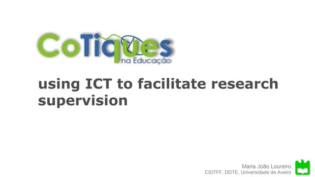 Co tiques research_supervision