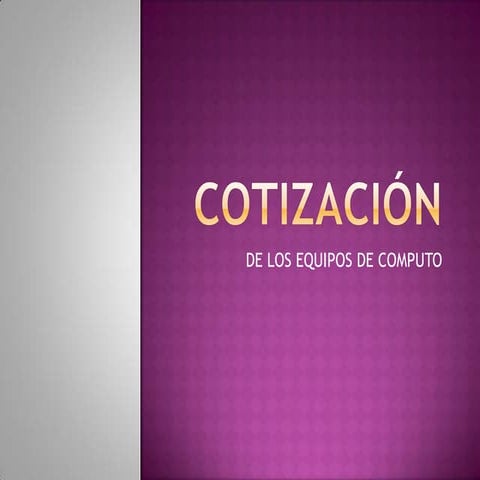 Cotización