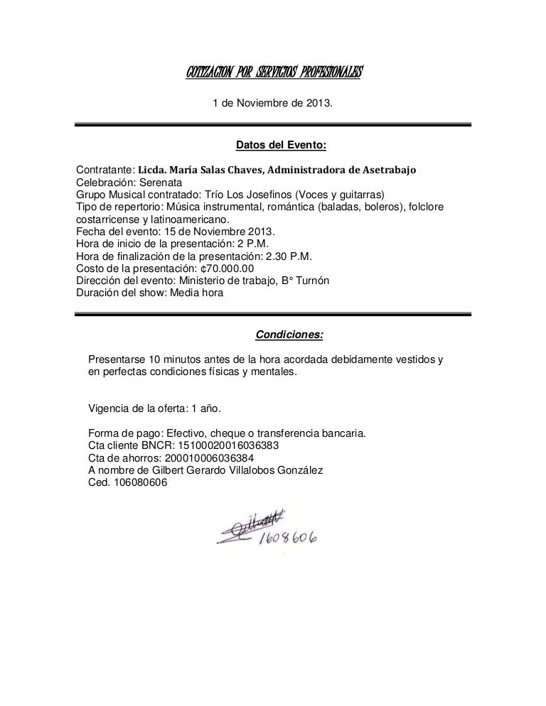 Cotizacion min. trab.