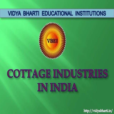 Cottage Industries | PPT