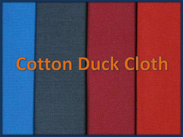 Cotton Duck Cloth